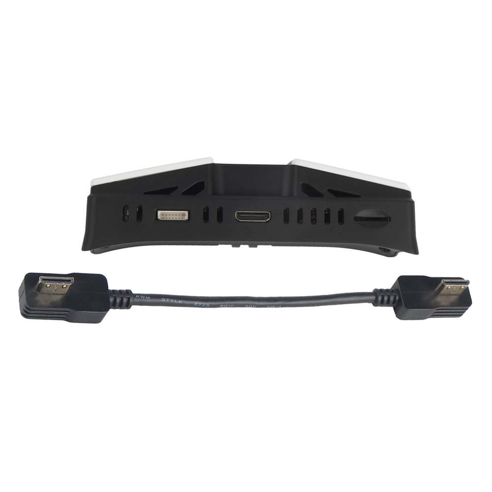 Skyzone Sky04X Pro Oled Fpv Goggles - คู่ 90 องศามุมขวา Mini HDMI สั้นสําหรับ