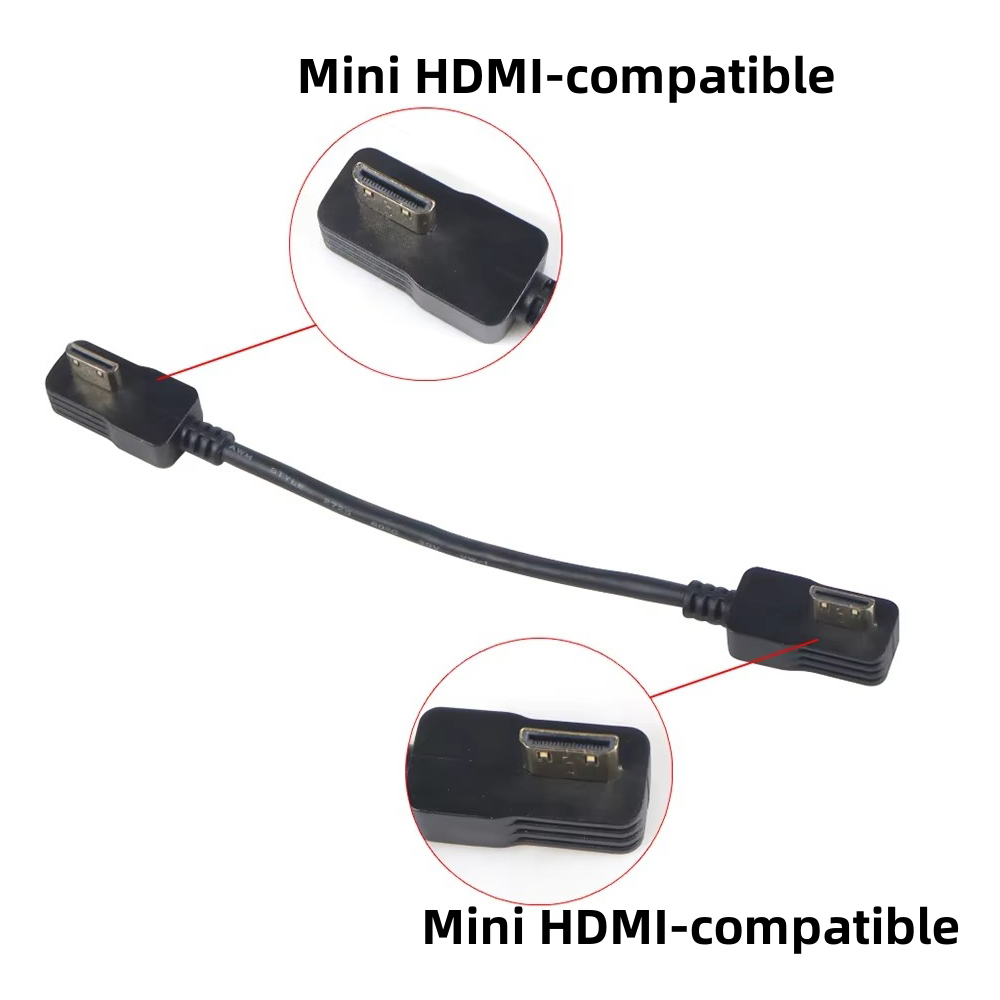 คู่ 90 องศามุมขวา Mini HDMI สั - Skyzone Sky04X Pro Oled Fpv Goggles บทวิจารณ์และราคา