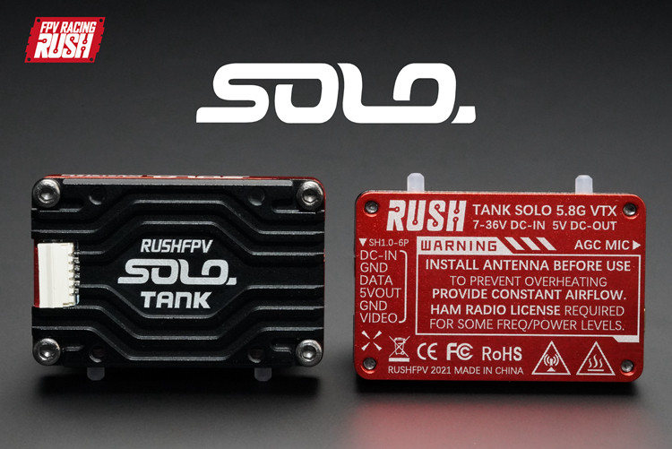 RUSHFPV 5.8G Analog VTX SOLO 1 - Foxeer Reaper Extreme 2.5W Vtx บทวิจารณ์และราคา